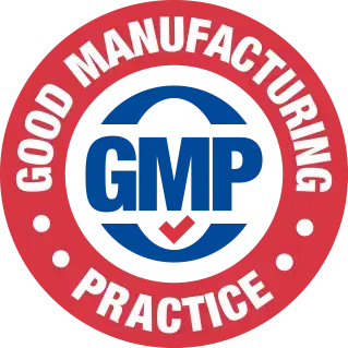 PrimeBiome GMP certified quality seal