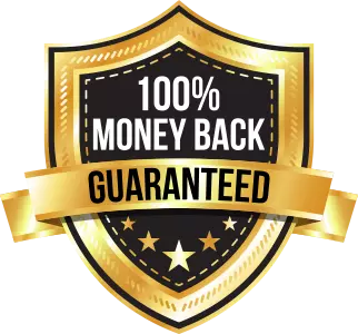 PrimeBiome 60 day money back guarantee badge